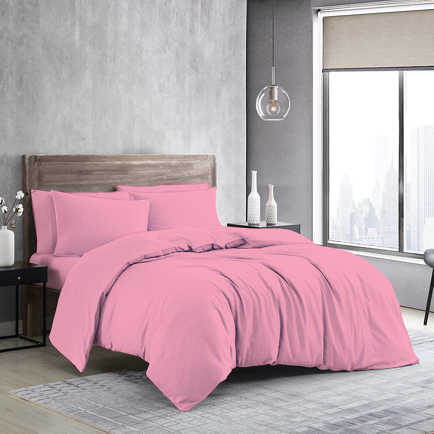 MistyMorning Single small Double King Super King cotton duvet covers set sizes uk percale beds for cot sale blue grey white black