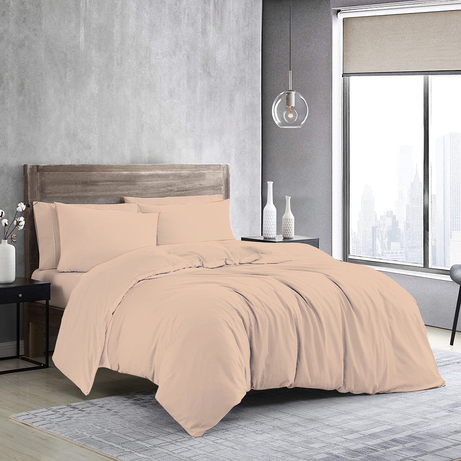 MistyMorning Single small Double King Super King cotton duvet covers set sizes uk percale beds for cot sale blue grey white black
