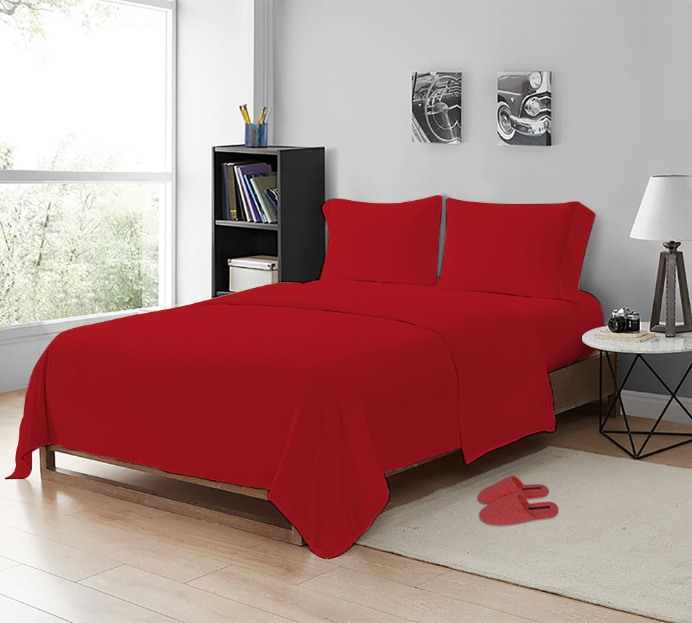 MistyMorning Single small Double King Super King cotton flat Sheet size percale bed cot white black