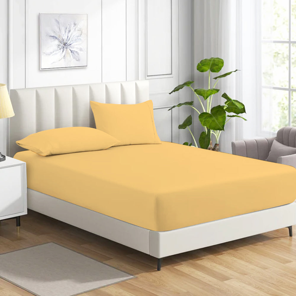 MistyMorning what is Single small Double King Super King cotton Fitted Sheet sizes pattern percale grey yellow